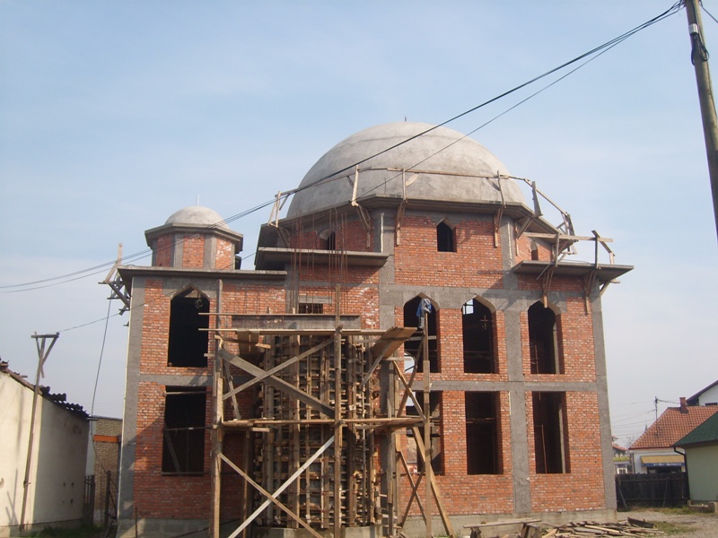Početak gradnje minareta Dašnica džamije