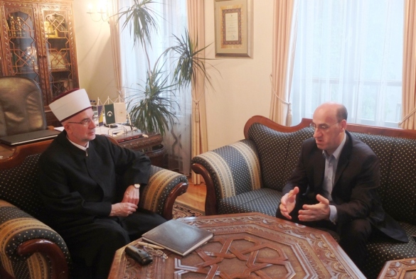 Muftija Fazlović razgovarao sa potpredsjednikom Salkićem