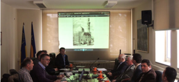 Razgovori o projektu obnove i restauracije Behram-begove (Šarene, Atik) džamije u Tuzli