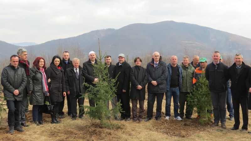 Ozvaničen početak realizacije projekta „Memorijalna šuma 8372 Srebrenica“