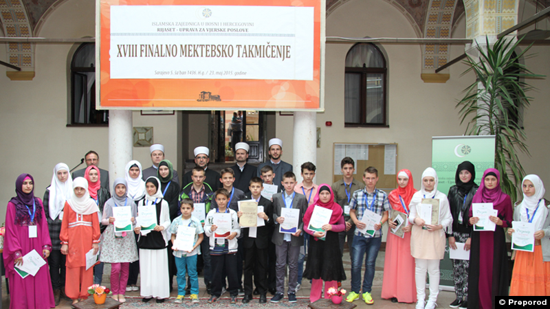 Finalno mektepsko takmičenje: Ukupni pobjednik Sarajevsko muftijstvo