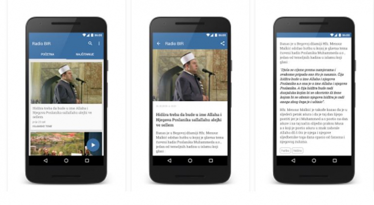 Objavljena nova verzija Android aplikacije radija BIR
