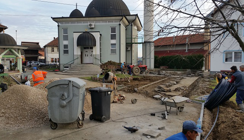Medžlis Islamske zajednice Janja – Uređenje dvorišta Atik čaršijske džamije