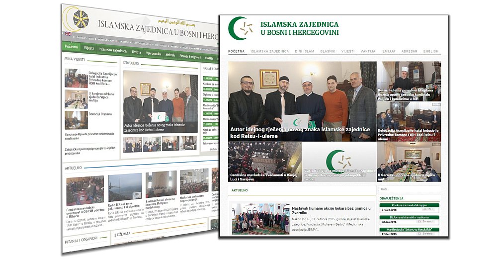 Web-portal Rijaseta prerasta u web-sajt Islamske zajednice
