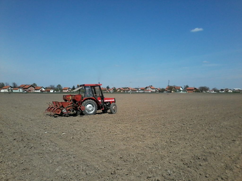 Završena sjetva kukuruza na Vakufskom poljoprivrednom dobru MIZ Bijeljina