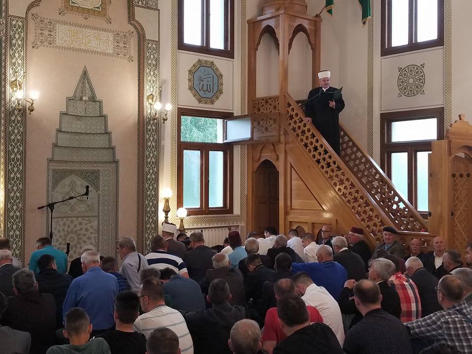 Ramazanski bajram 2018. – Sabah namaz i Bajram namaz u Sultan Sulejmanovoj Atik džamiji u Bijeljini