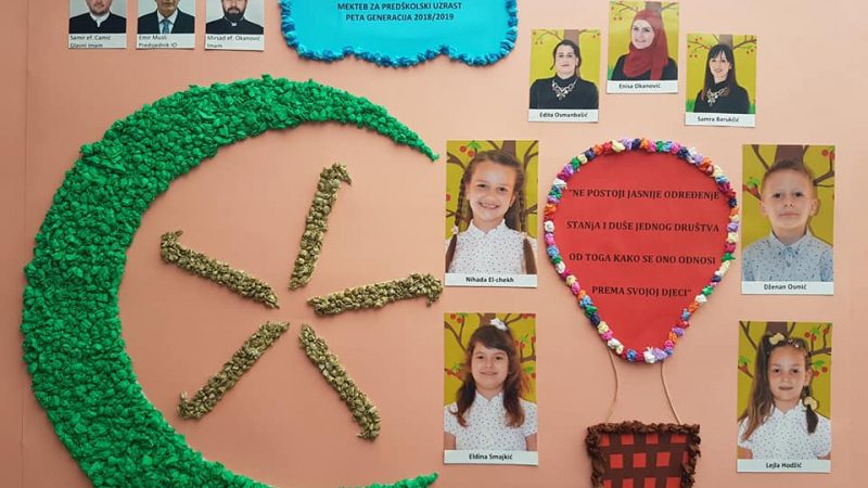 Peta generacija polaznika Mekteba za predškolski uzrast Bijeljina