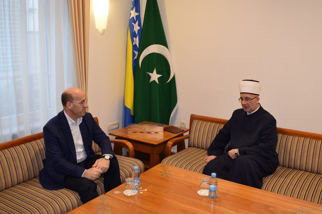 Muftija Fazlović razgovarao sa potpredsjednikom Ramizom Salkićem