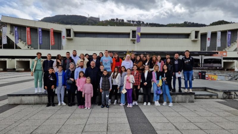 Polaznici mekteba MIZ Bijeljina u posjeti Sarajevu