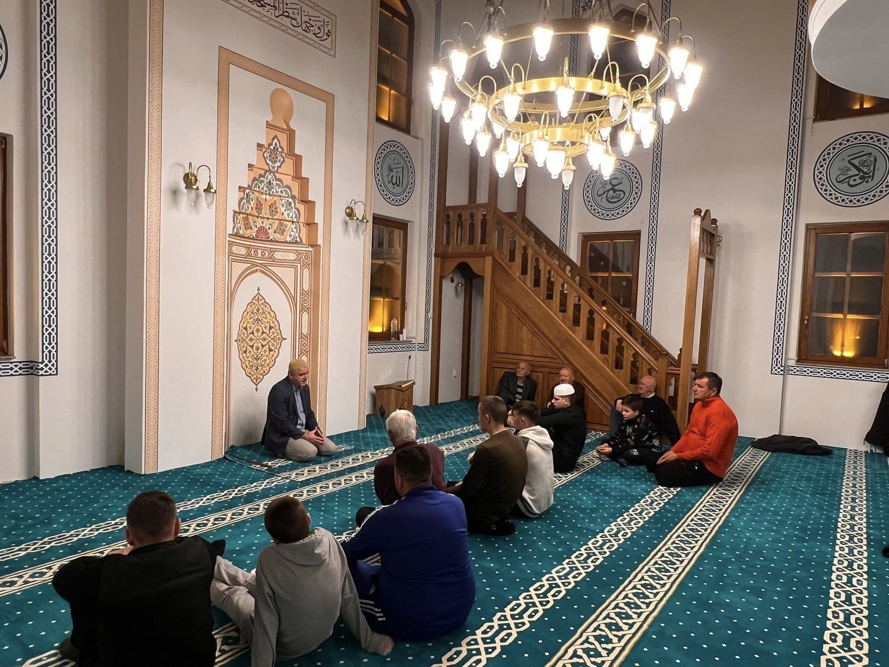 Hafiz Omer ef. Camić, glavni imam Medžlisa Islamske zajednice Janja, u Krpić džamiji