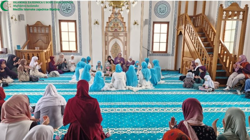 Mevludska svečanost za žene povodom rođenja Muhammeda a.s.