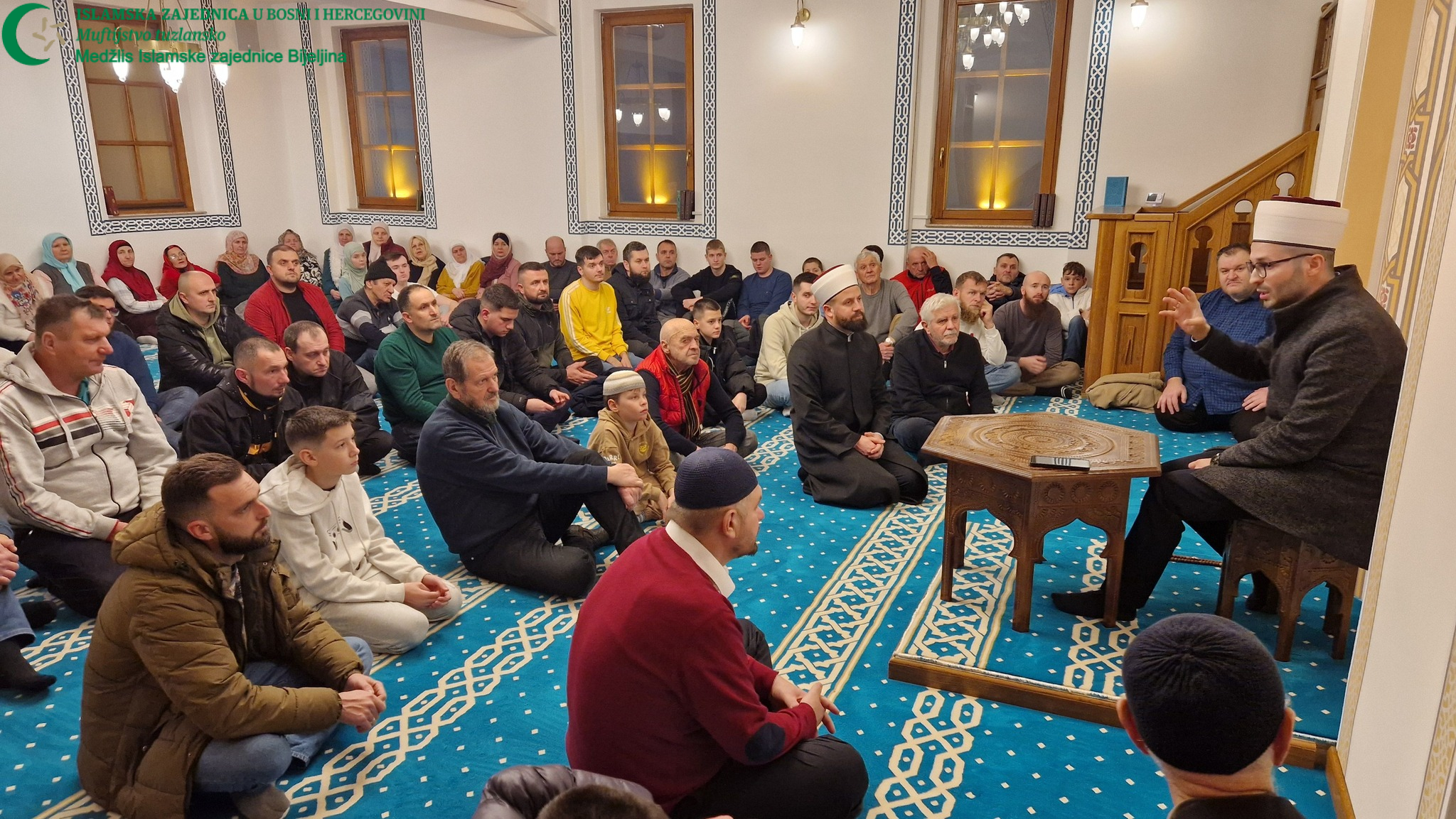 Gost predavač halke hadisa bio je hafiz Abdullah-ef. Kapo, profesor u Behram-begovoj medresi u Tuzli