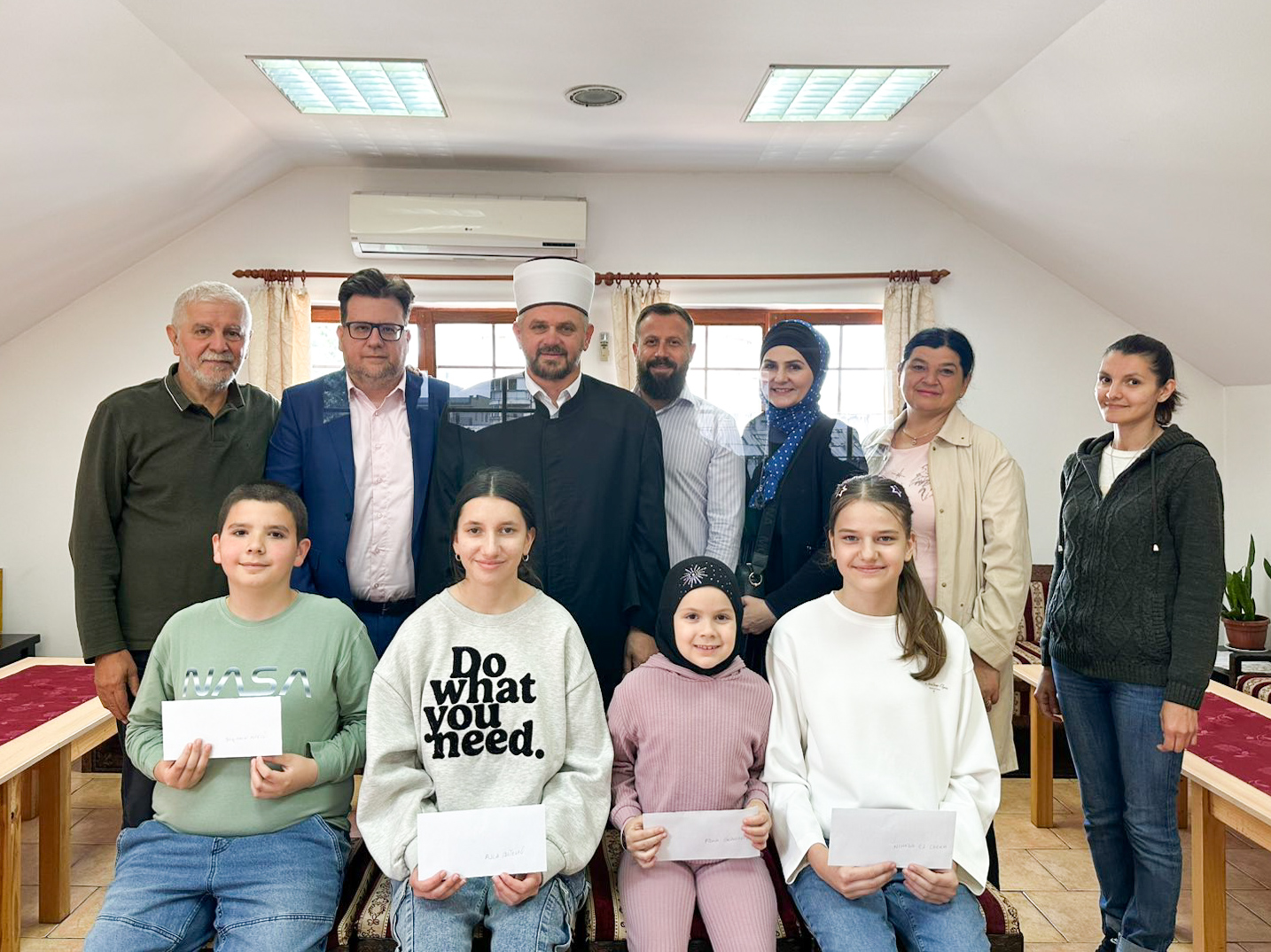 Prijem za polaznike mekteba, učesnike takmičenja na nivou Muftijstva tuzlanskog, njihove roditelje i muallime