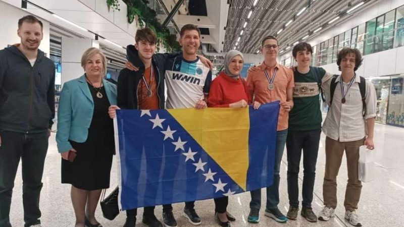 Mladi bh. matematičari osvojili dvije zlatne i tri srebrne medalje na Balkanskoj olimpijadi