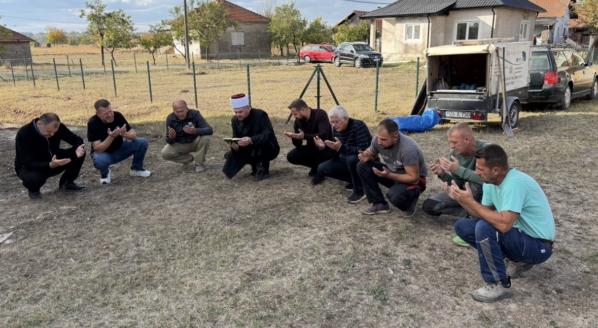 Proučena dova za hairli početak rekonstrukcije mesdžida na Salašu u Bijeljini